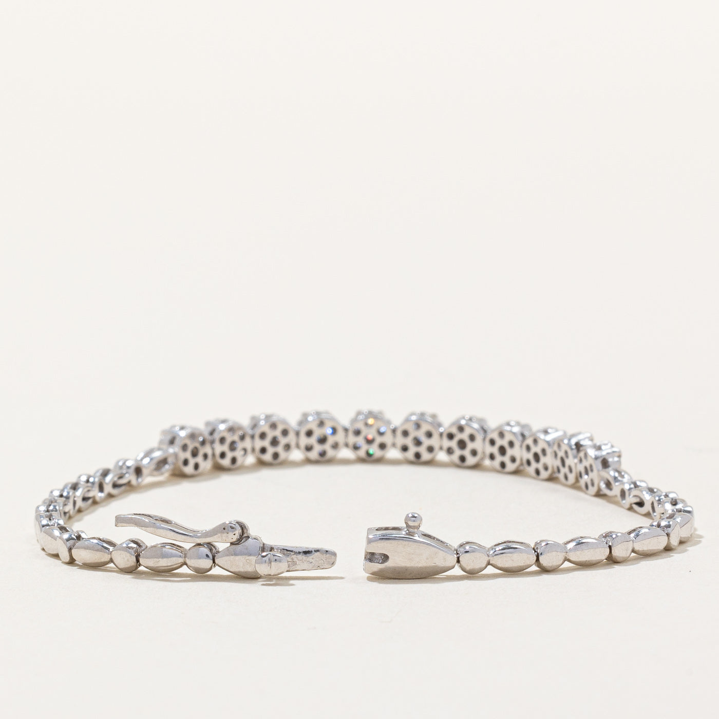 Diamond Cluster Bracelet | 0.50ctw | 6.25" |