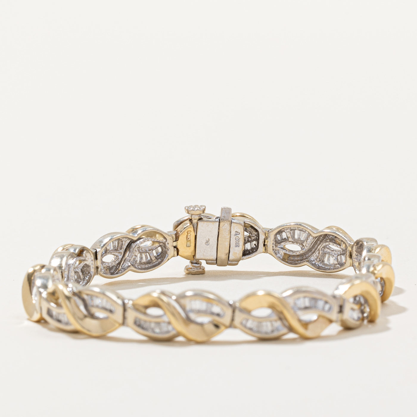 Channel Set Diamond Bracelet | 0.50ctw | 6.5" |