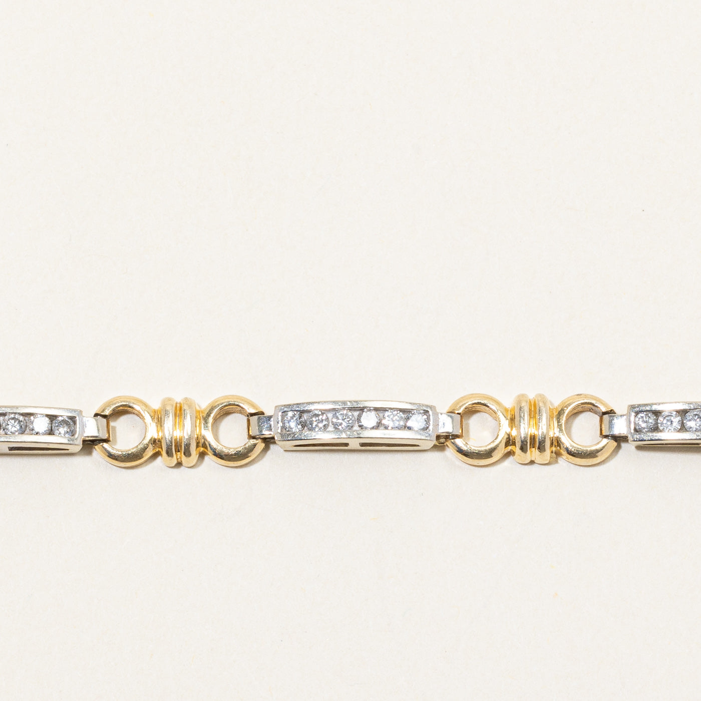Channel Set Diamond Bracelet | 0.60ctw | 6" |