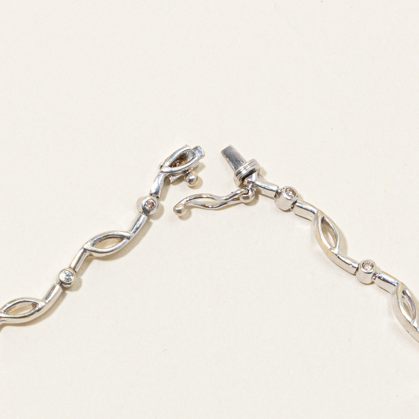 Cluster Diamond Bracelet | 0.85ctw | 7.75" |