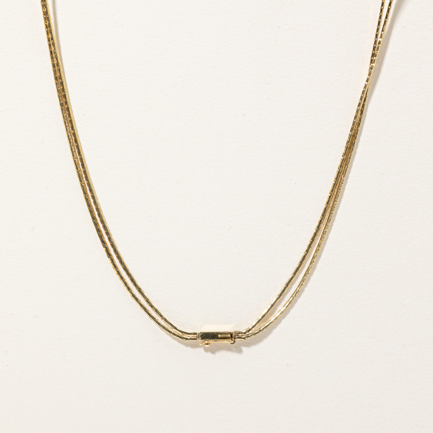 Diamond Triangle Pendant Necklace | 0.375ctw | 17" |