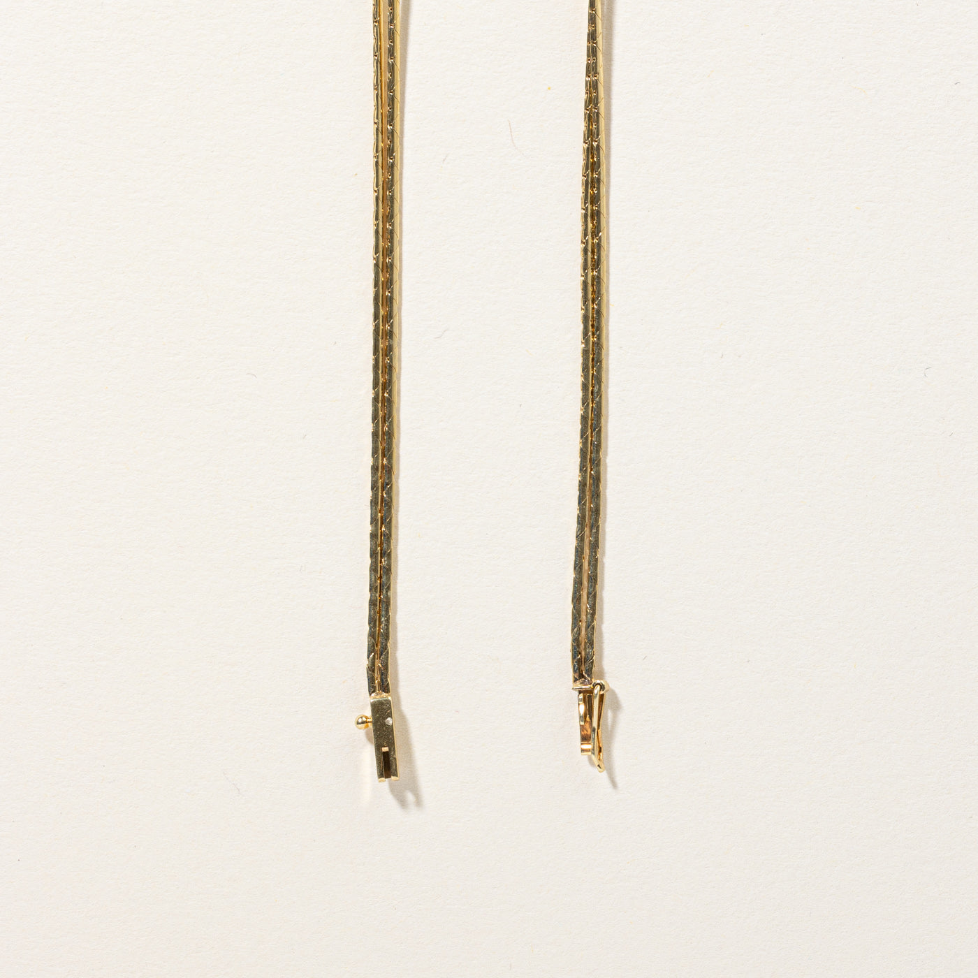 Diamond Triangle Pendant Necklace | 0.375ctw | 17" |