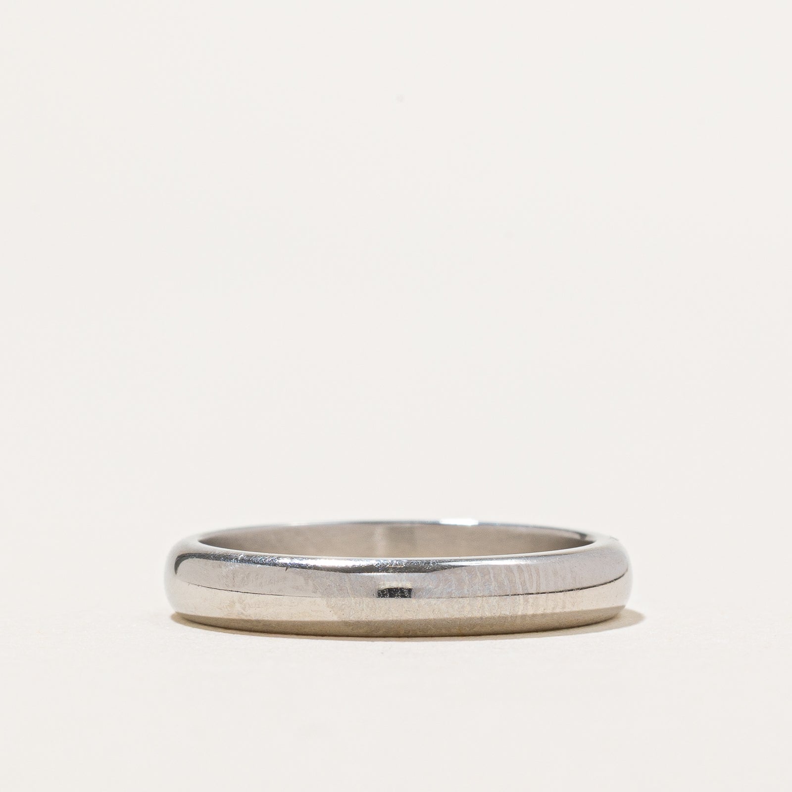 Platinum Plain Wedding Band | SZ 4.5 |