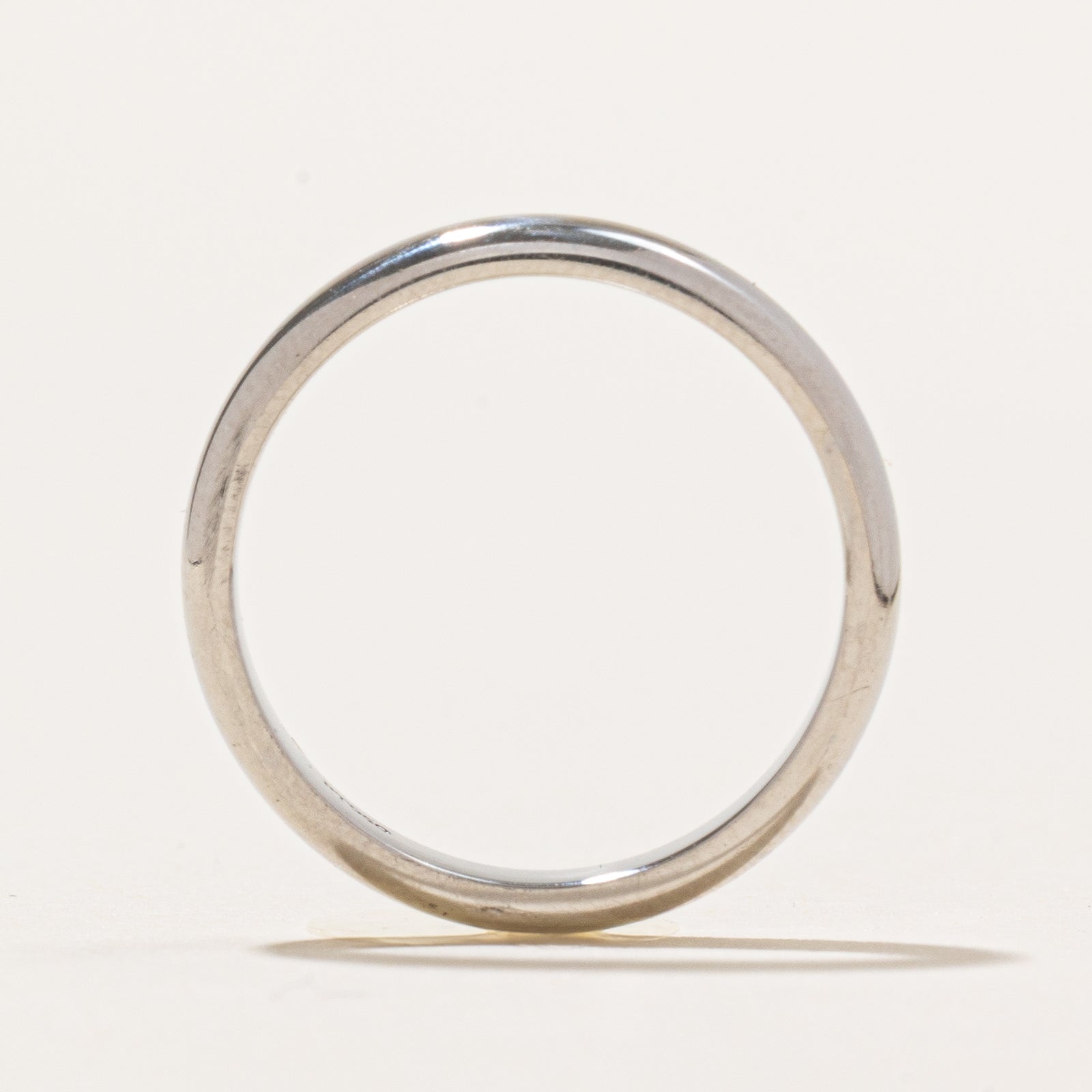 Platinum Plain Wedding Band | SZ 4.5 |