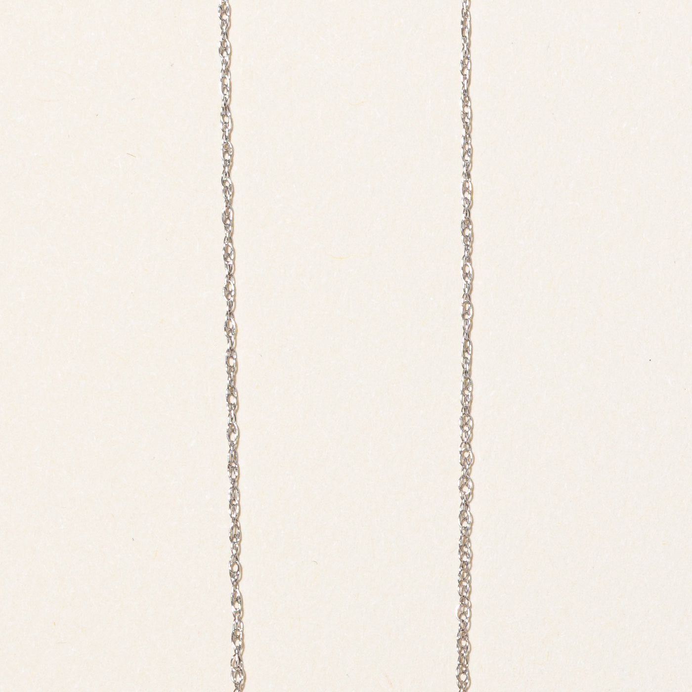 Princess Cut Diamond Pendant Necklace | 19"|