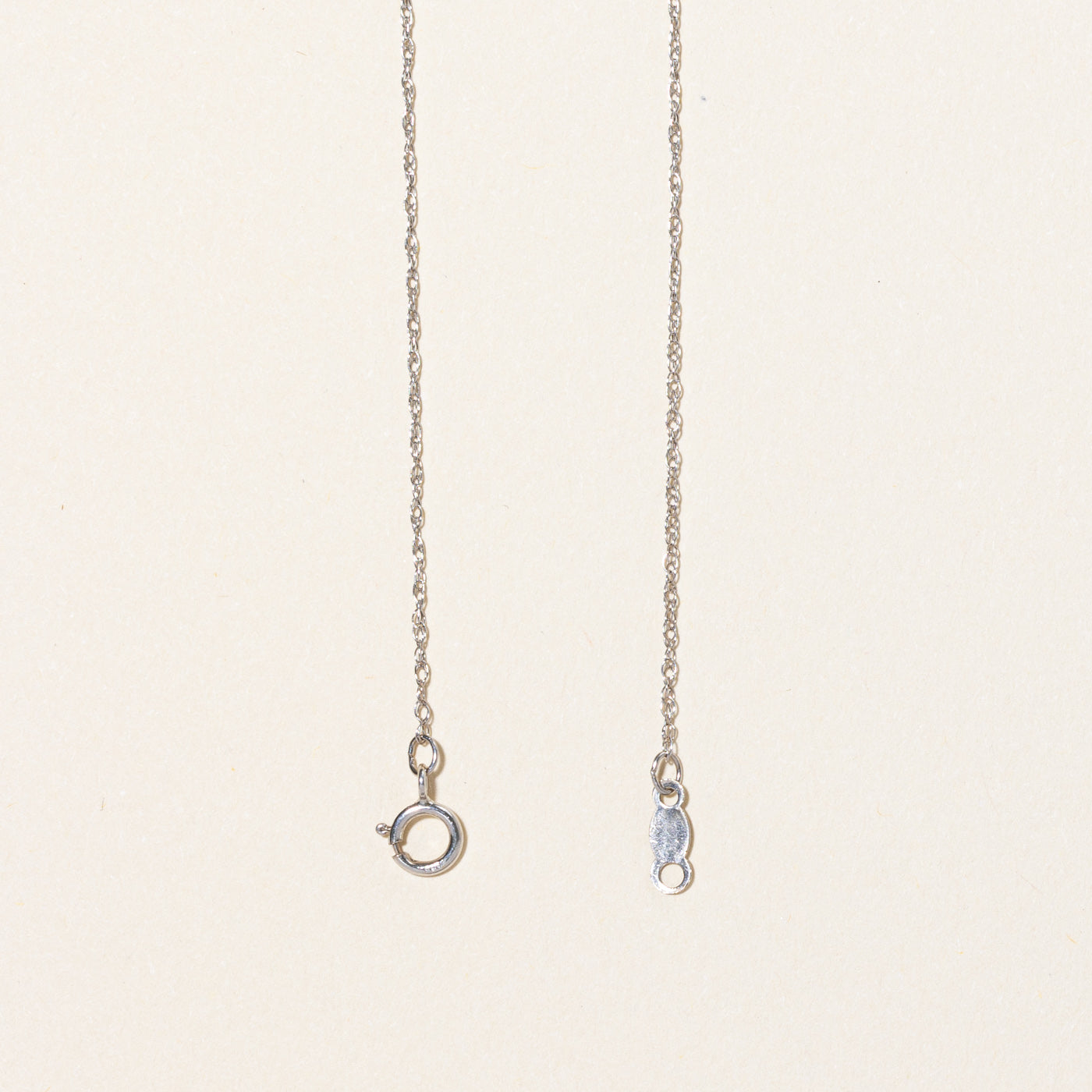 Princess Cut Diamond Pendant Necklace | 19"|
