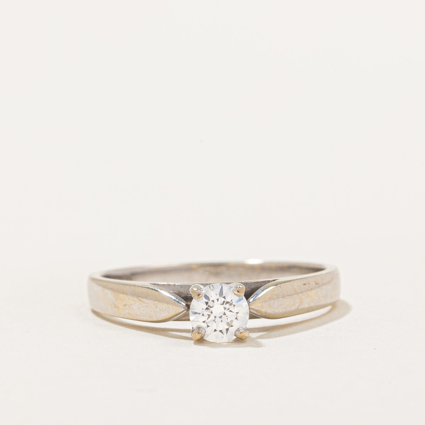 Solitaire Diamond Ring | 0.31ct | SZ 7.5 |