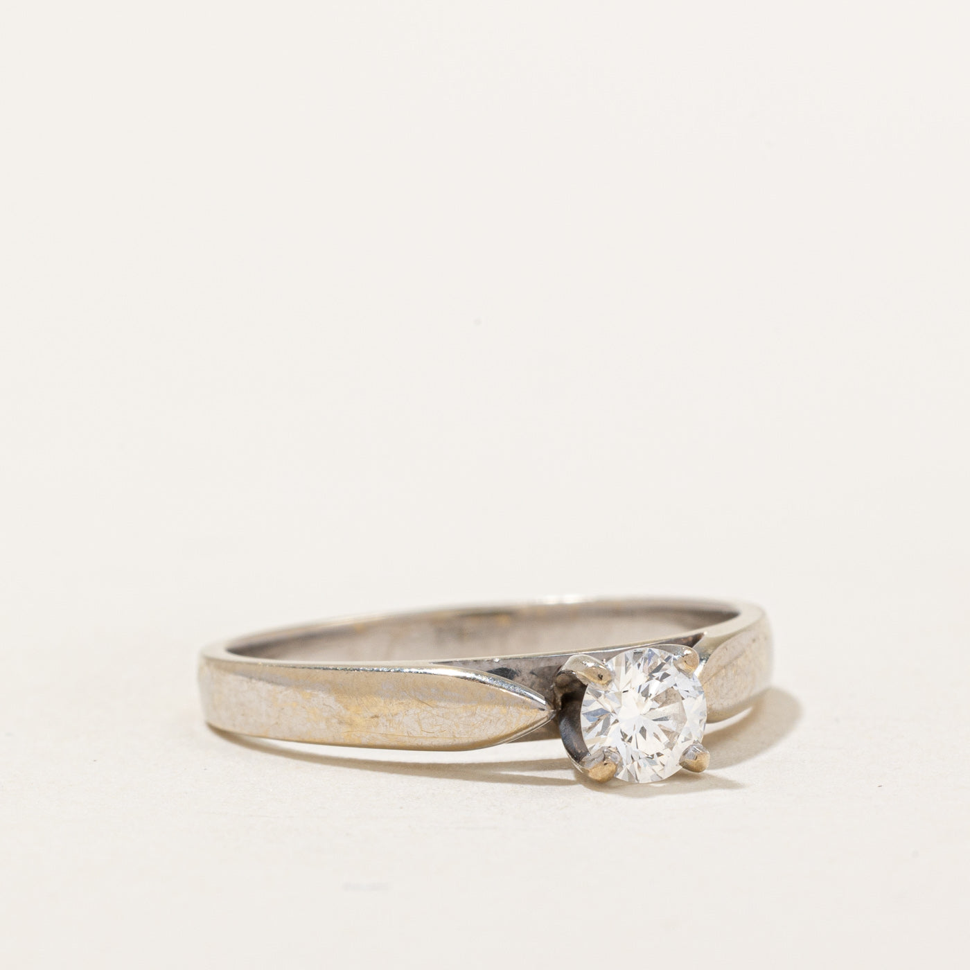 Solitaire Diamond Ring | 0.31ct | SZ 7.5 |