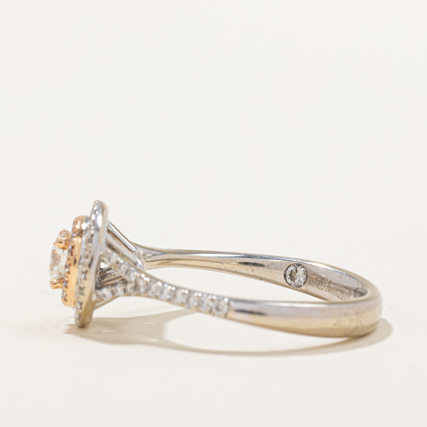 Bague de fiançailles Halo Diamond | 0,69 ct | Taille 6,75 |