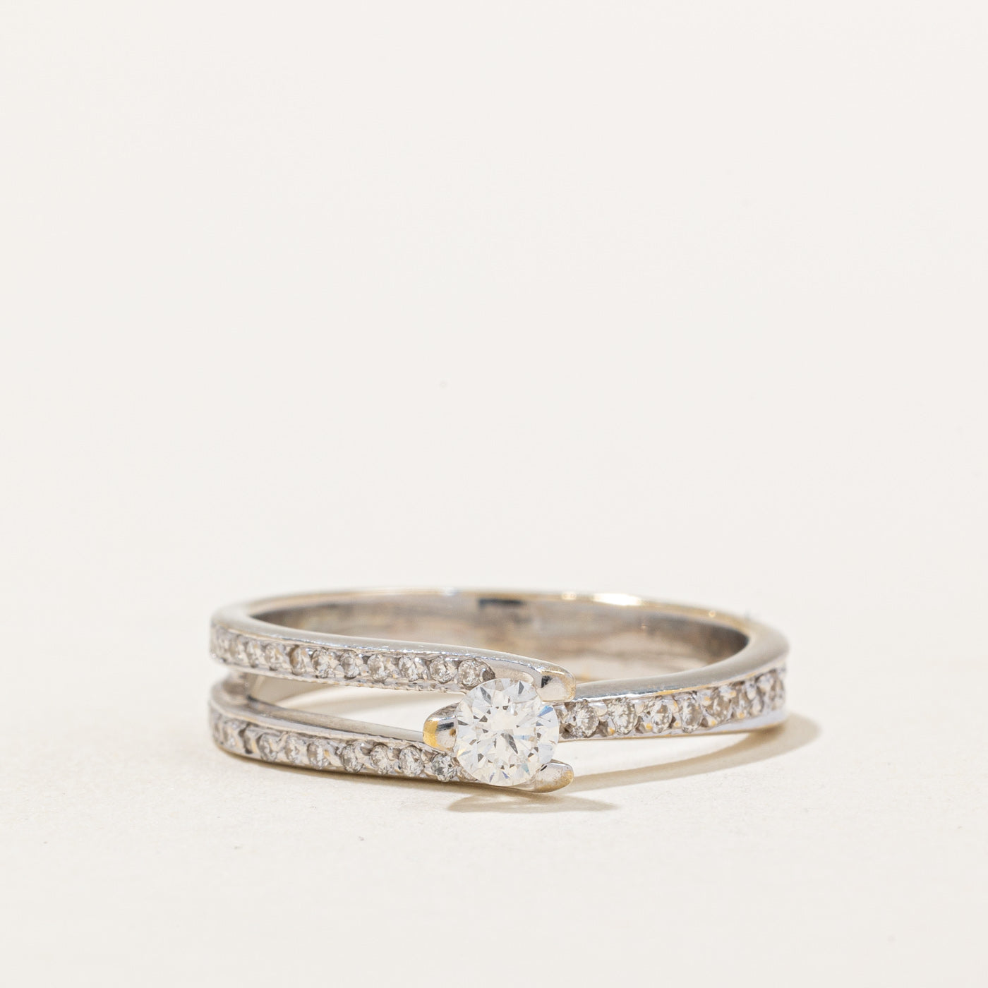Bypass Diamond Ring | 0.35ctw | SZ 7.25 |