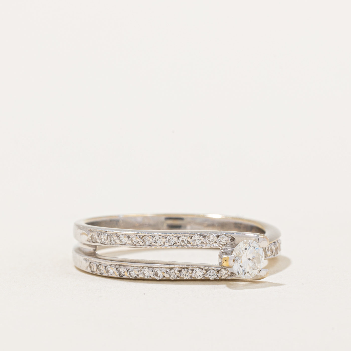 Bypass Diamond Ring | 0.35ctw | SZ 7.25 |