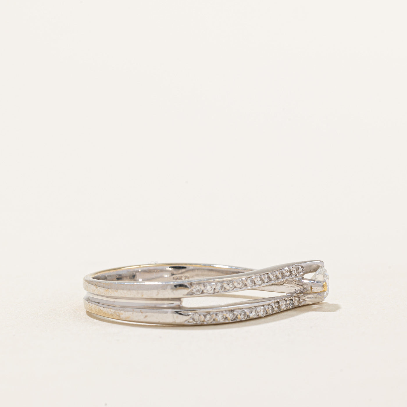 Bypass Diamond Ring | 0.35ctw | SZ 7.25 |