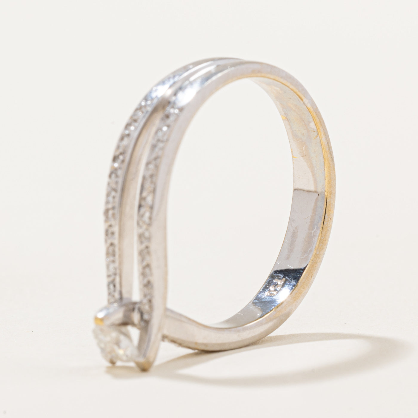 Bypass Diamond Ring | 0.35ctw | SZ 7.25 |