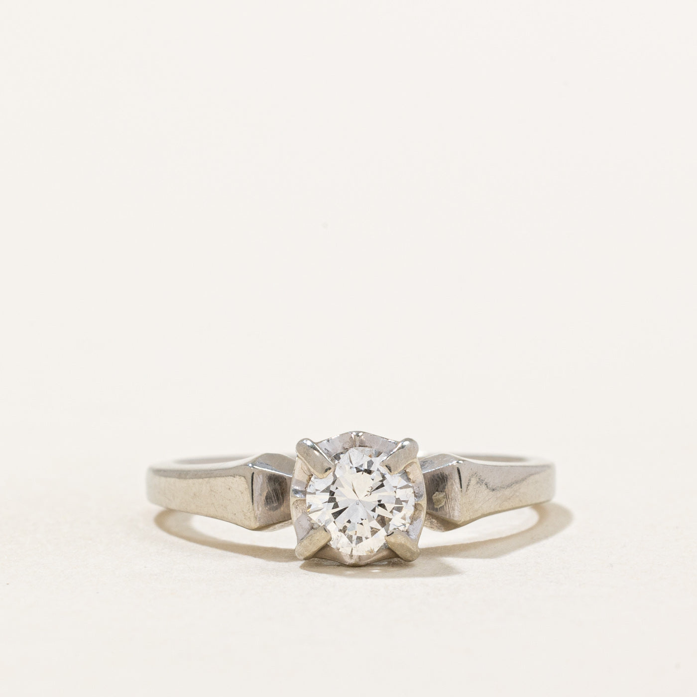 Solitaire Diamond Ring | 0.30ct | SZ 4.5 |