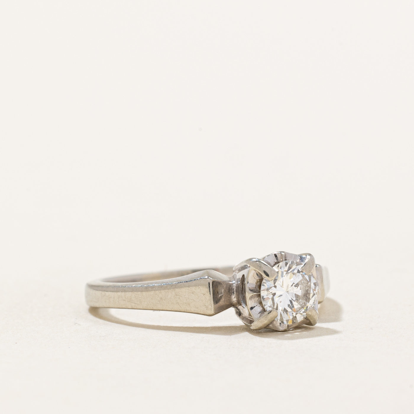 Solitaire Diamond Ring | 0.30ct | SZ 4.5 |