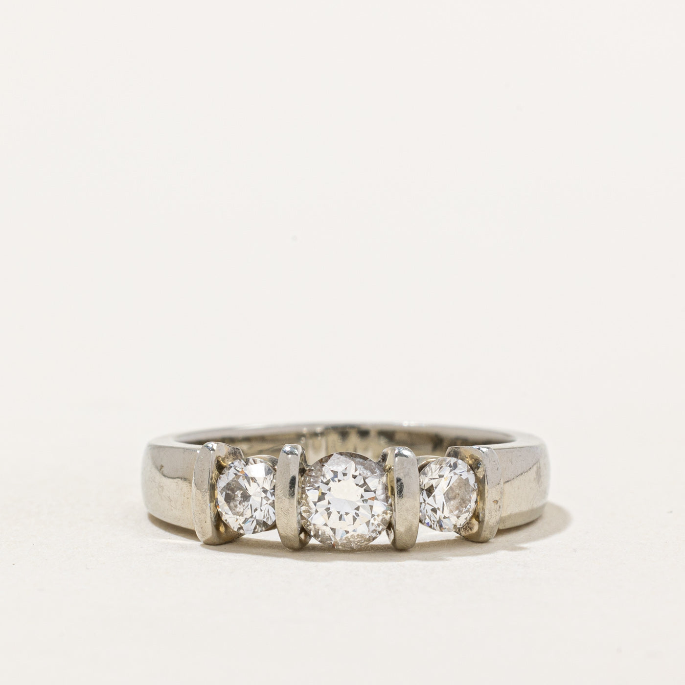 Three Stone Diamond Ring | 0.64ctw | SZ 5 |