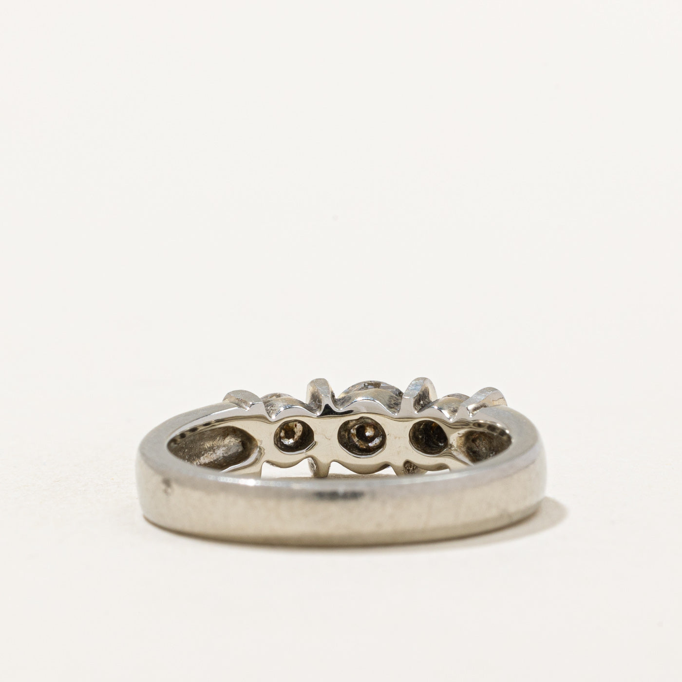 Three Stone Diamond Ring | 0.64ctw | SZ 5 |