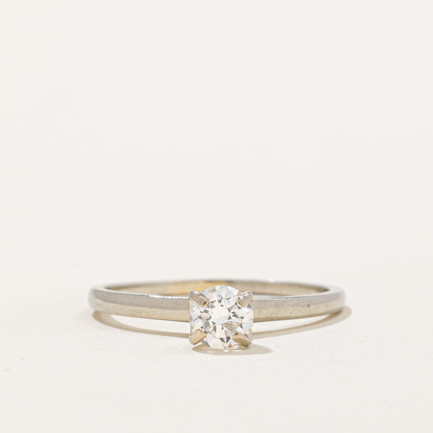 Solitaire Diamond Ring | 0.41ct | SZ 7.5 |