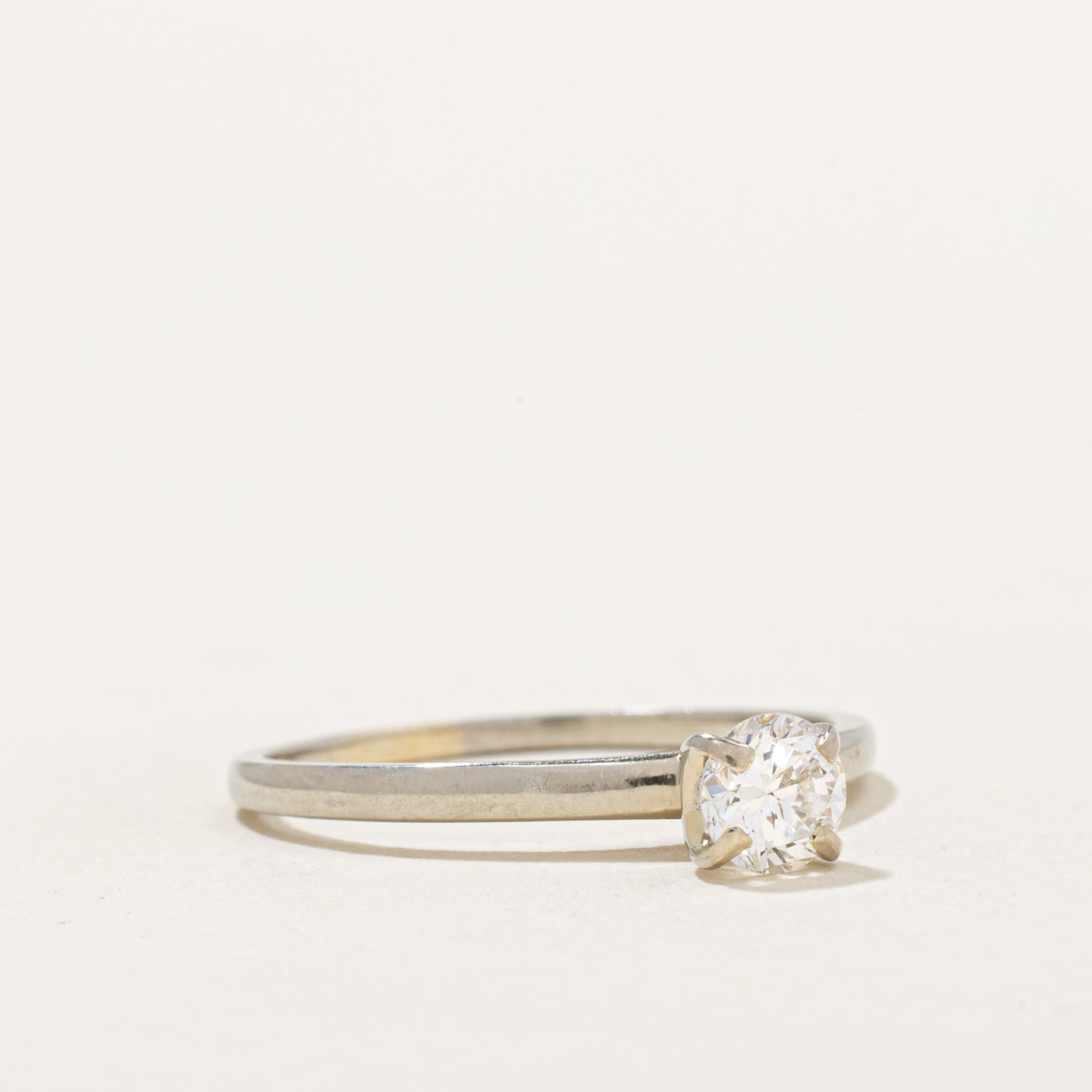 Solitaire Diamond Ring | 0.41ct | SZ 7.5 |