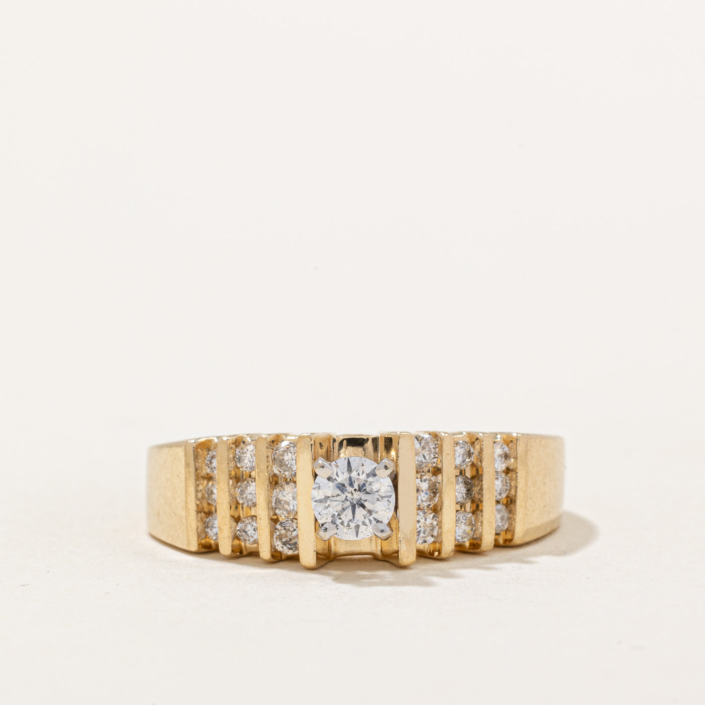 Channel Set Diamond Ring | 0.48ctw | SZ 6.75 |