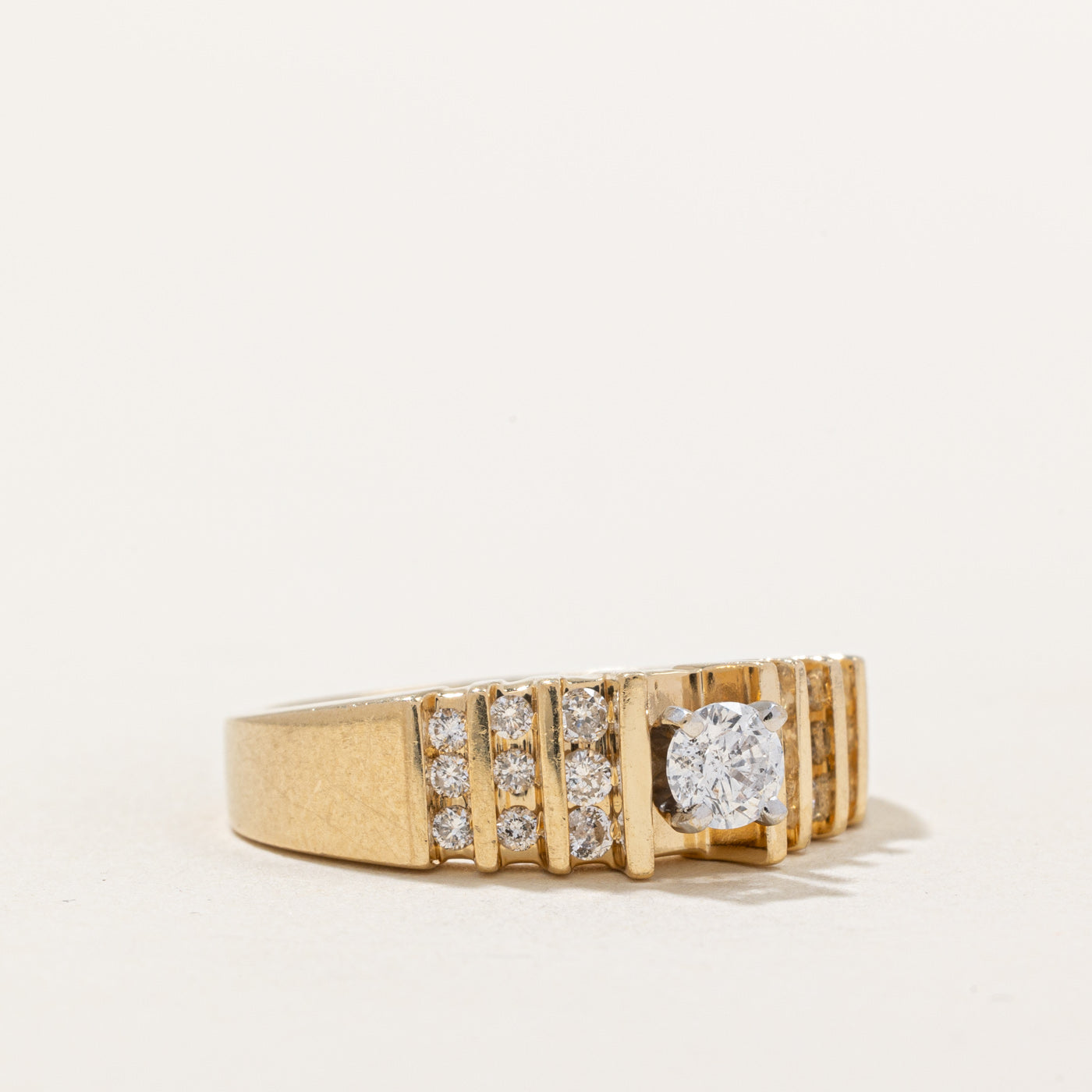Channel Set Diamond Ring | 0.48ctw | SZ 6.75 |