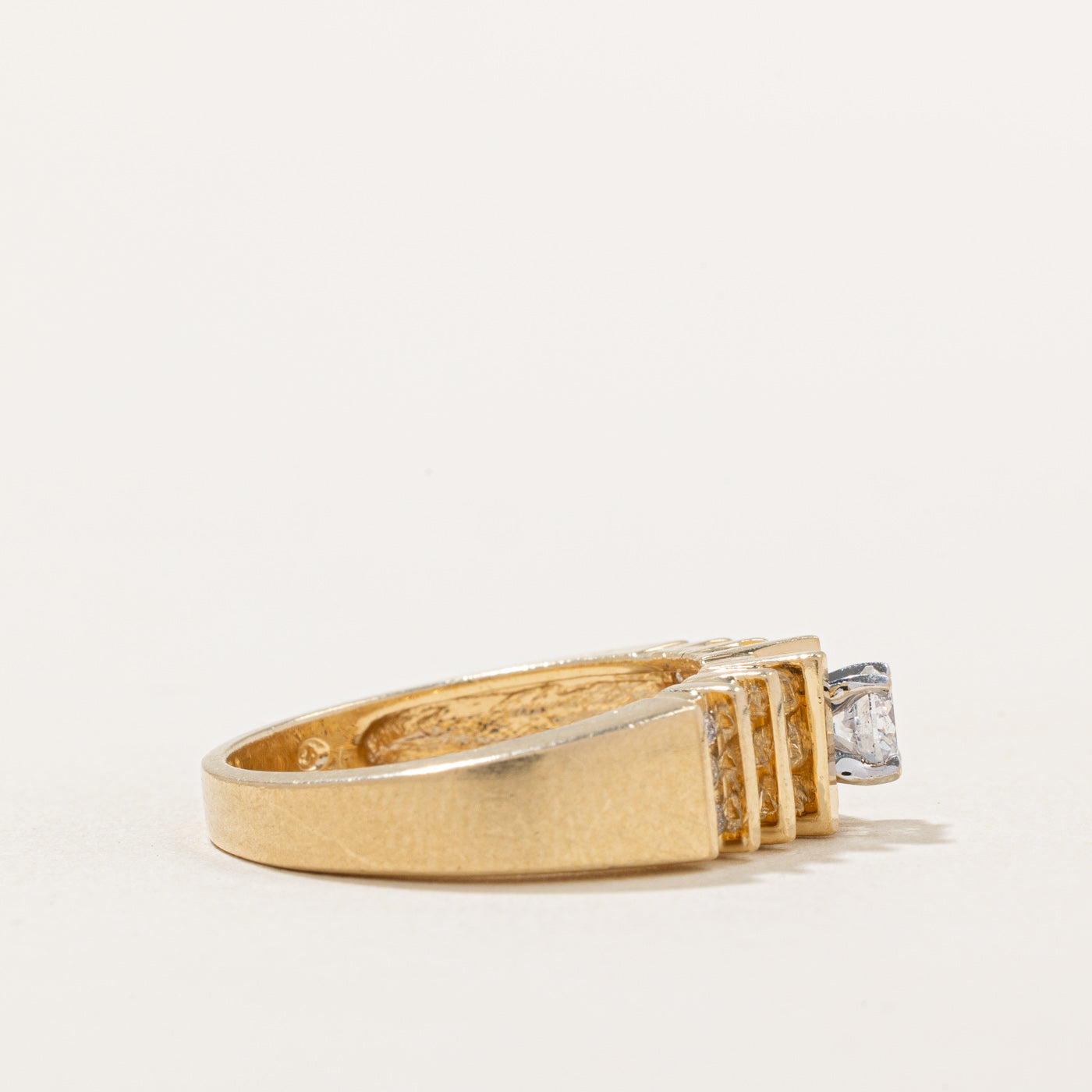 Channel Set Diamond Ring | 0.48ctw | SZ 6.75 |