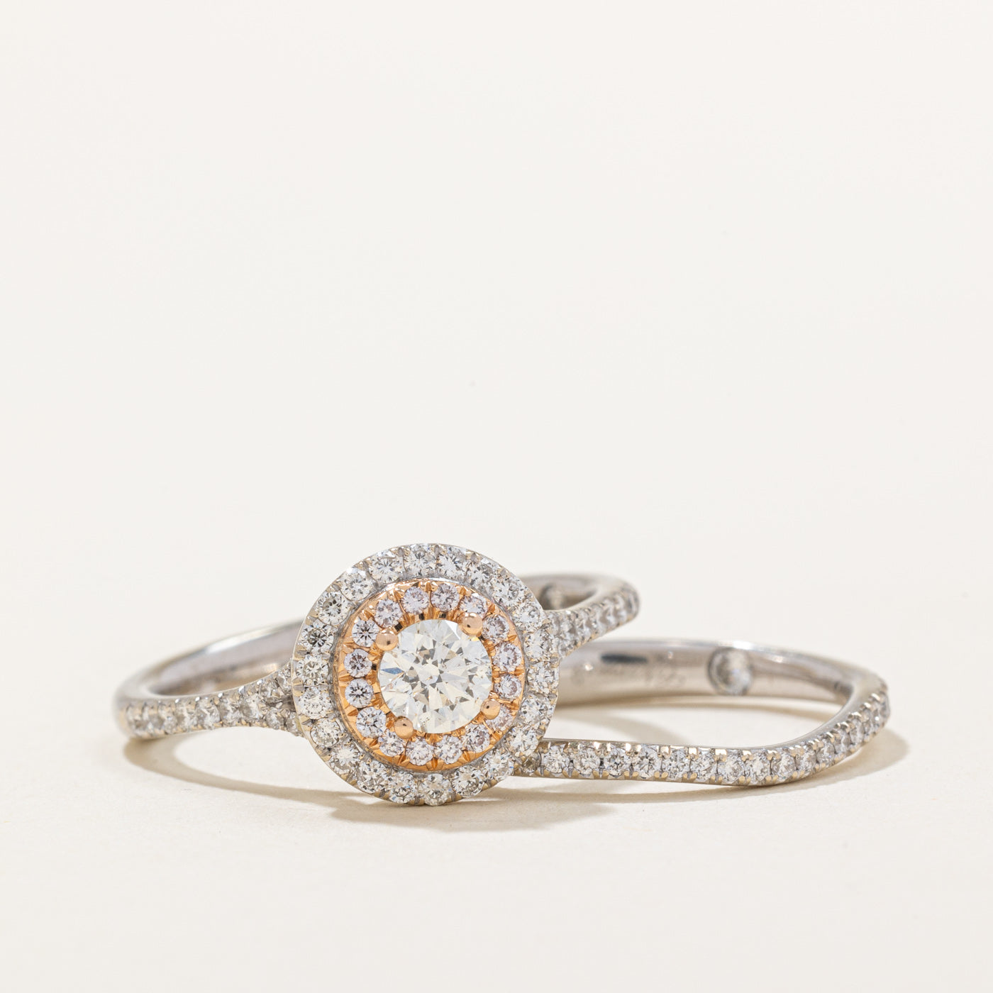Bague de fiançailles Halo Diamond | 0,69 ct | Taille 6,75 |