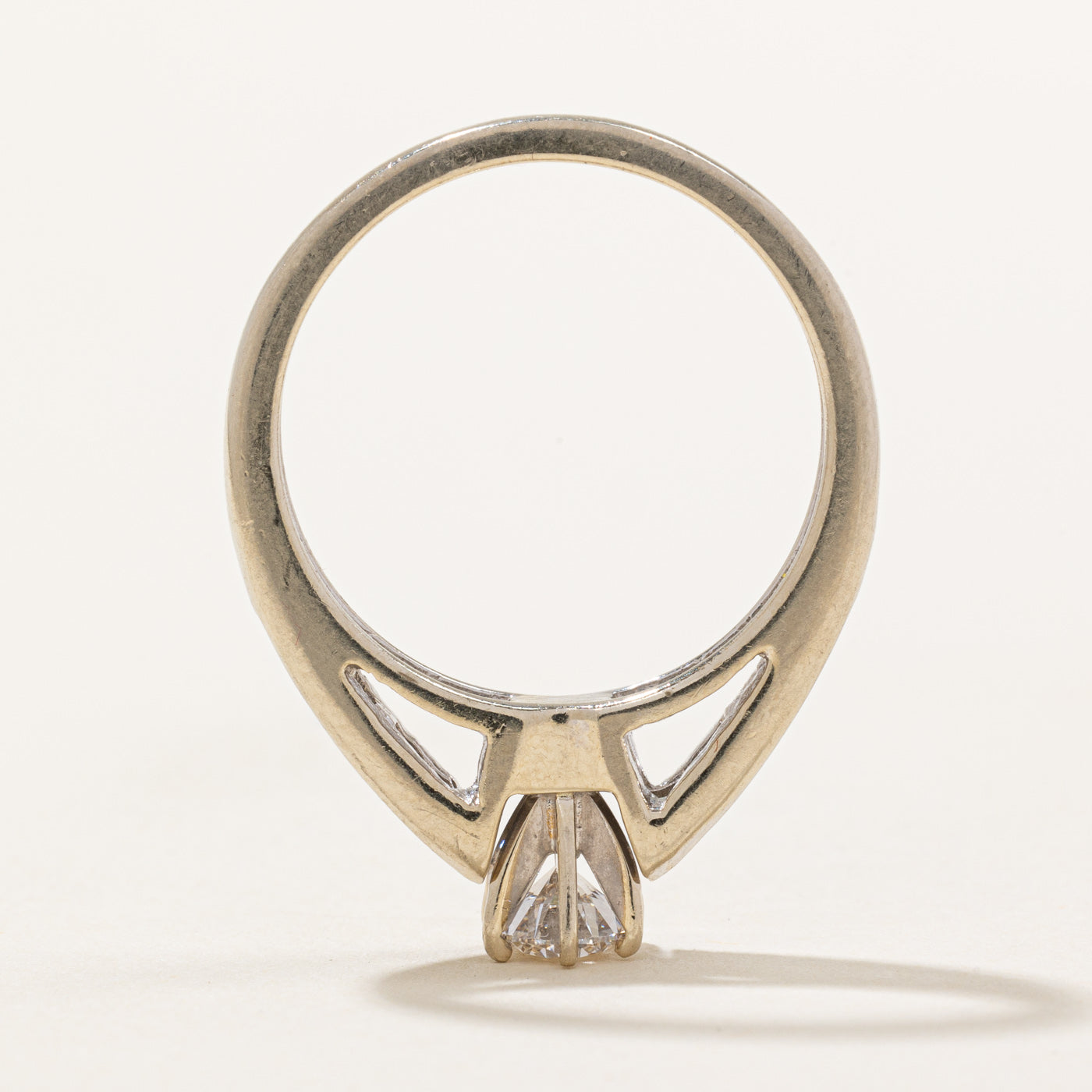 High Set Diamond Engagement Ring | 0.55ctw | SZ 6.75 |