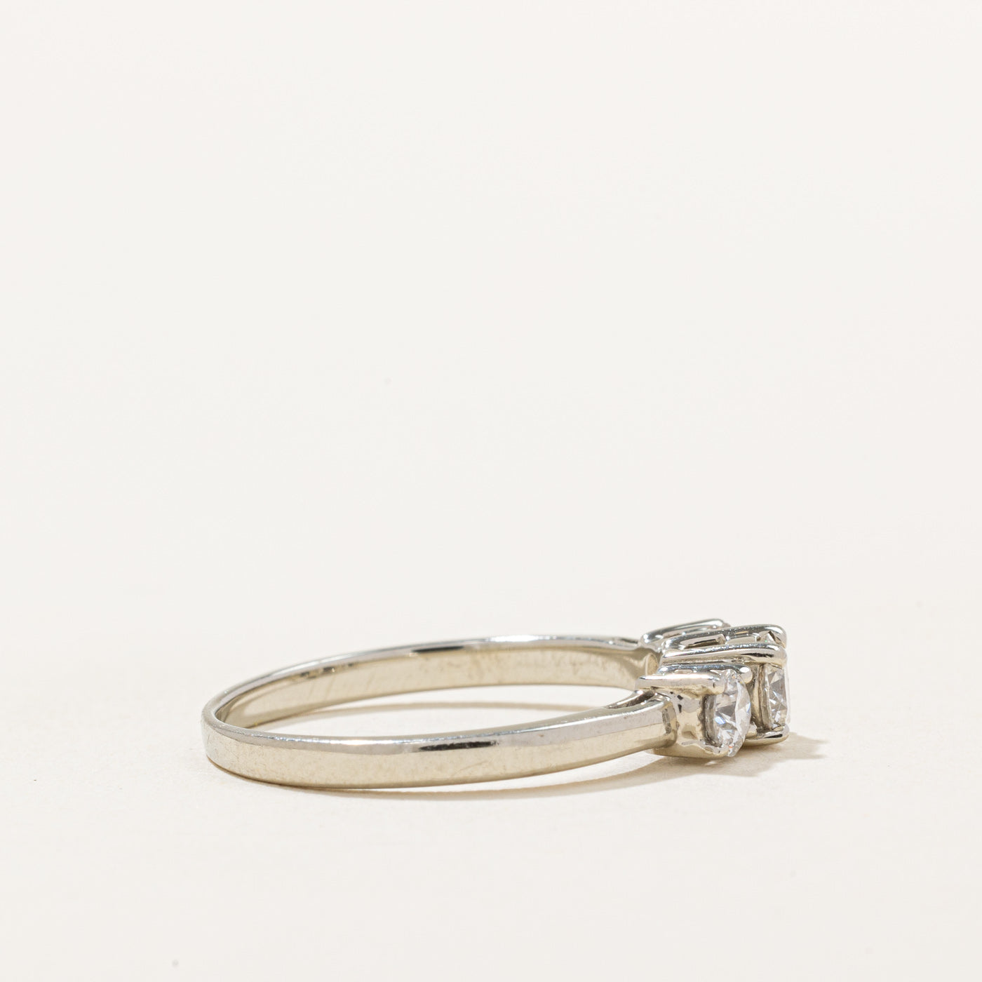 Three Stone Diamond Ring | 0.46ctw | SZ 5.5 |