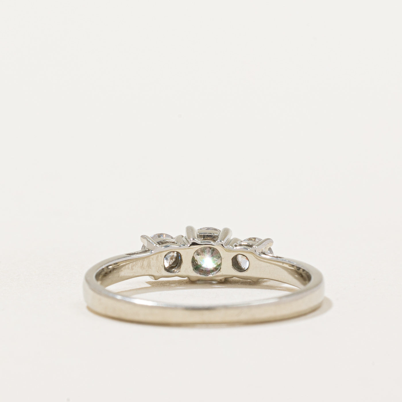 Three Stone Diamond Ring | 0.46ctw | SZ 5.5 |