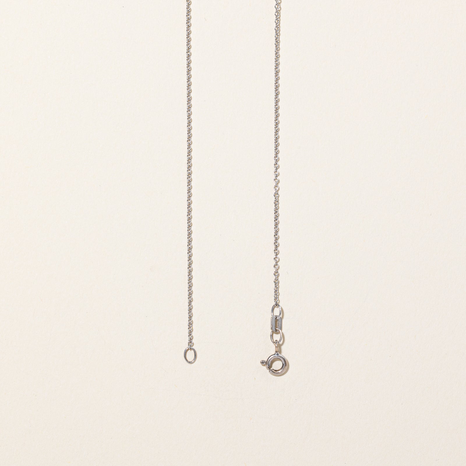 Collier pendentif cœur en diamant | 0,07 ct | 45,7 cm |