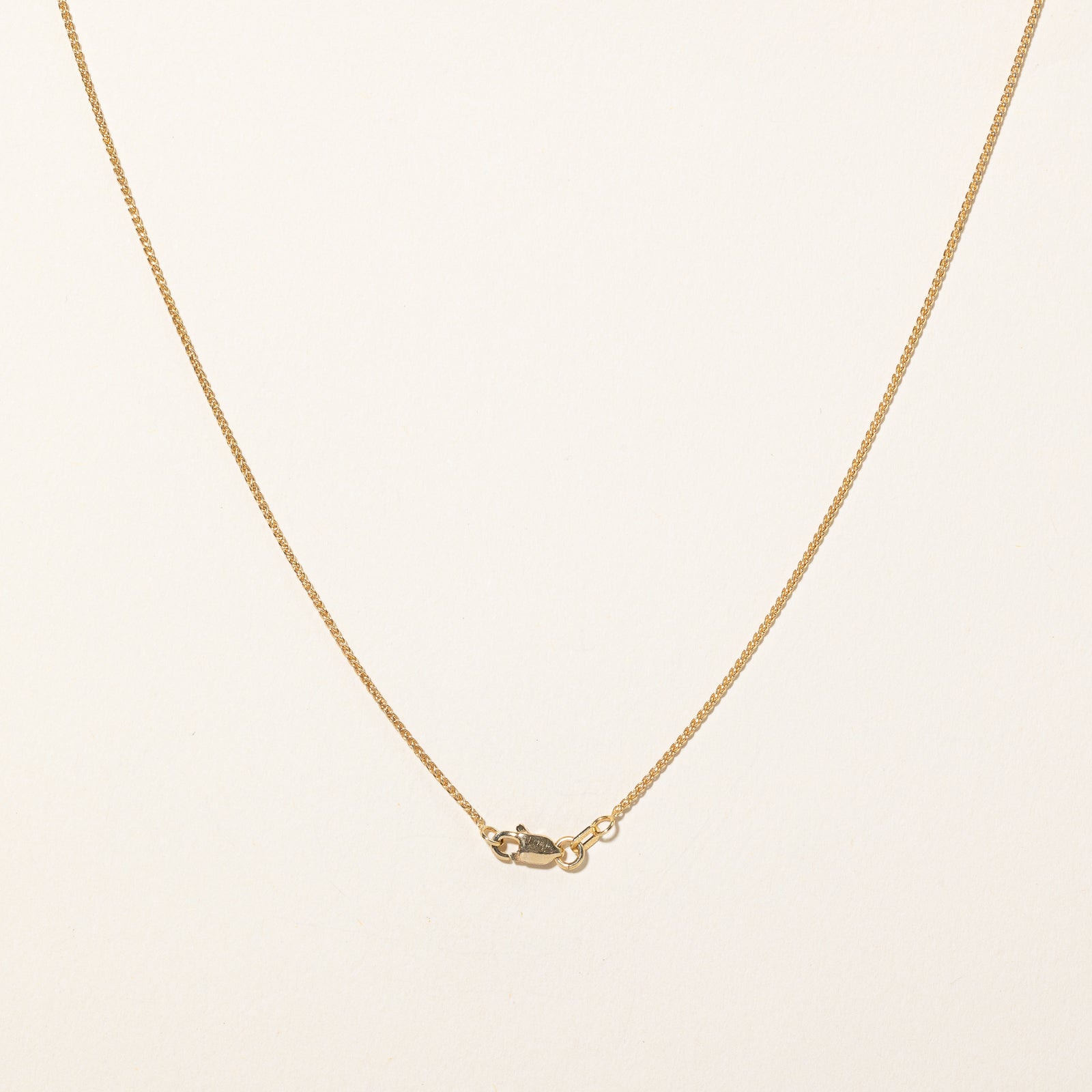 Diamond Scoop Pendant Necklace | 0.20ctw | 17.5" |