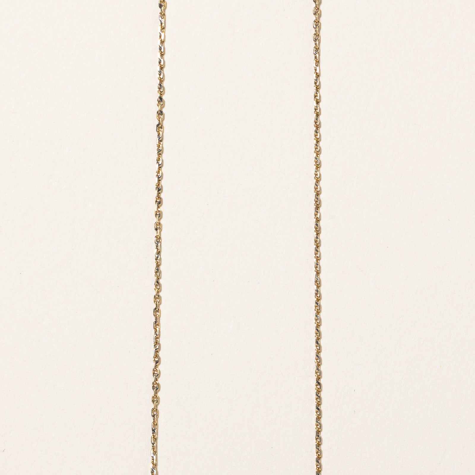 Diamond Scoop Pendant Necklace | 0.34ctw | 16.5" |