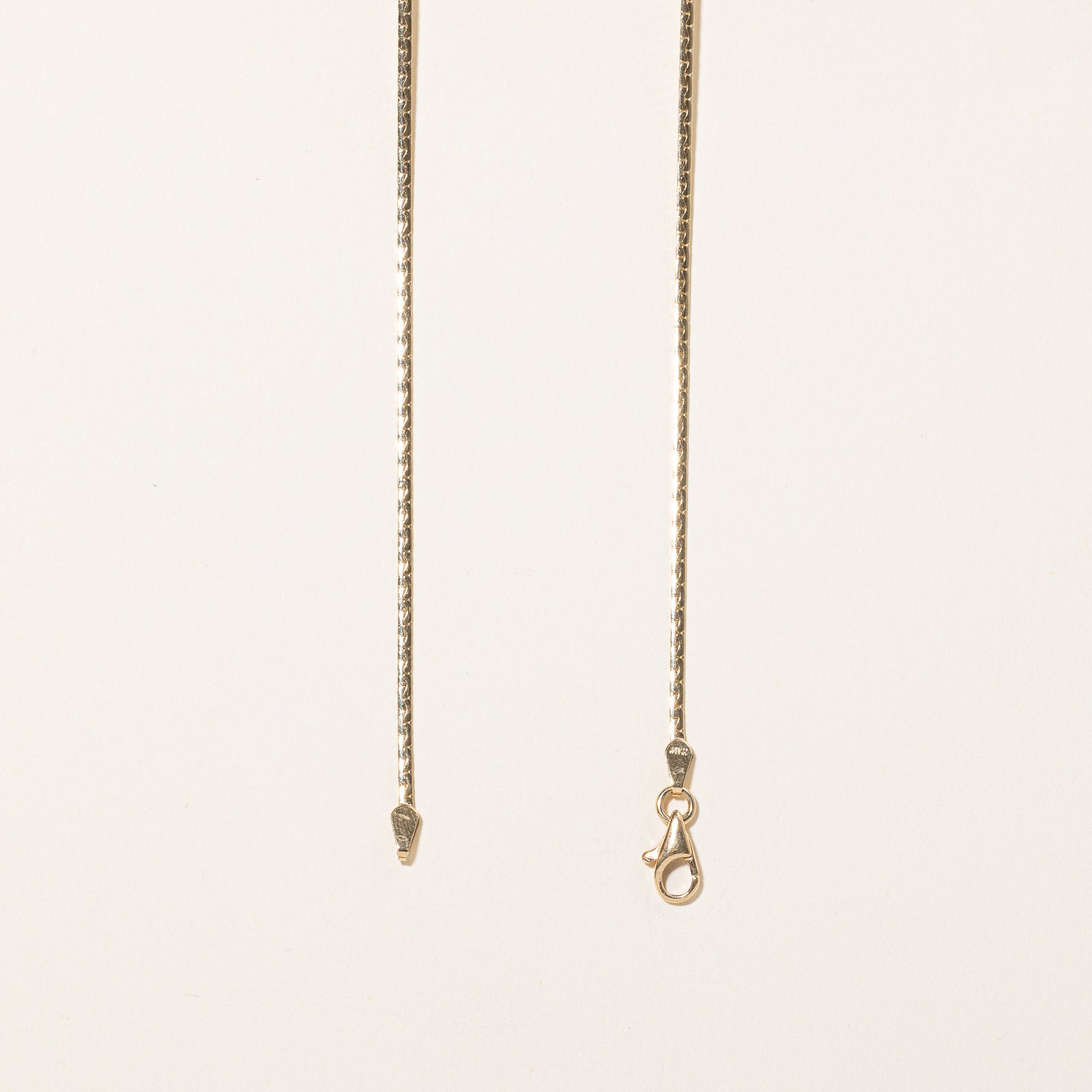 Four Stone Diamond Scoop Necklace | 0.11ctw | 16" |