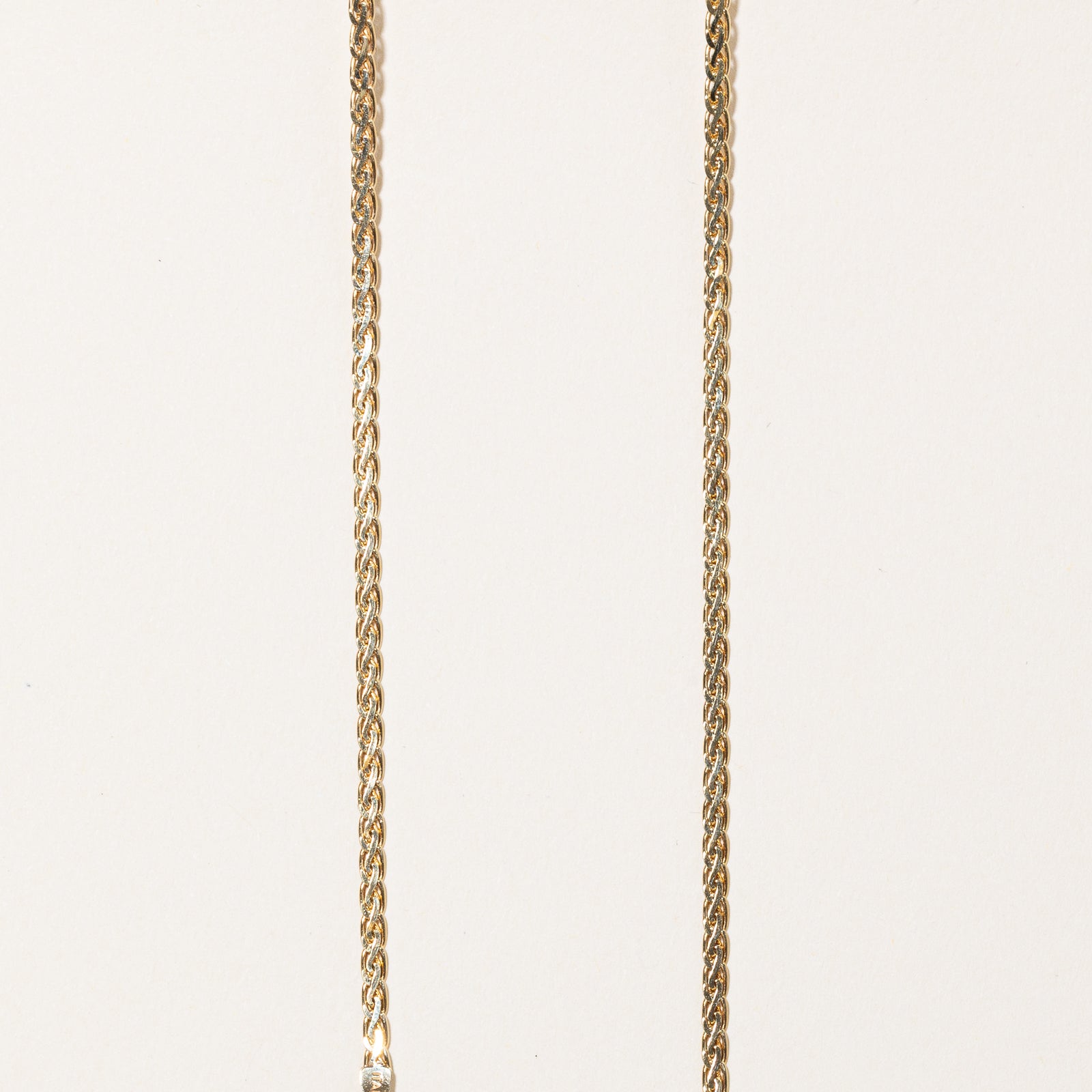 Diamond Scoop Necklace | 0.80ctw | 17.5" |