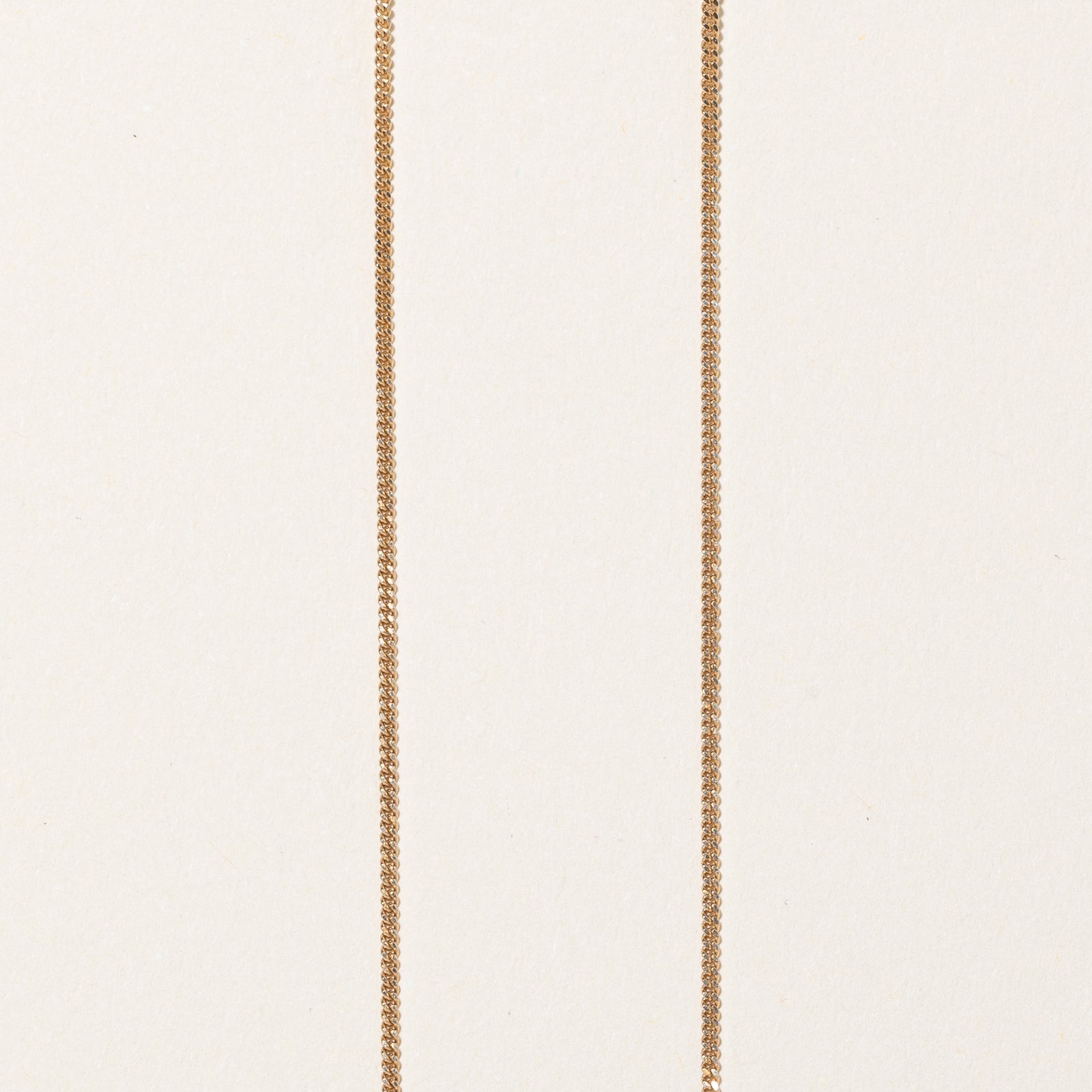 Diamond Two Tone Pendant Necklace | 0.20ctw | 16" |