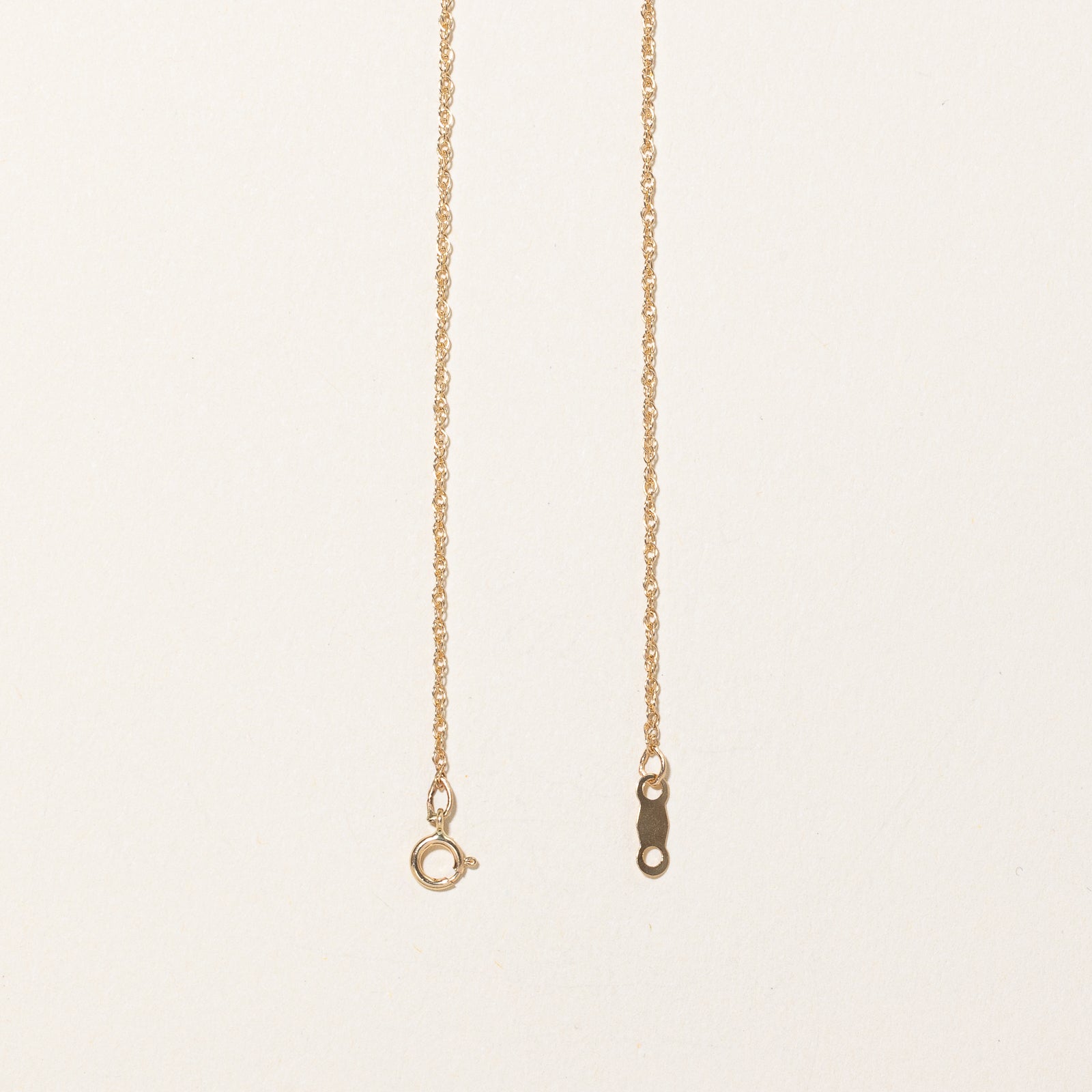 Pendentif et collier en diamant briolette | 0,05 ct | 15,5" |
