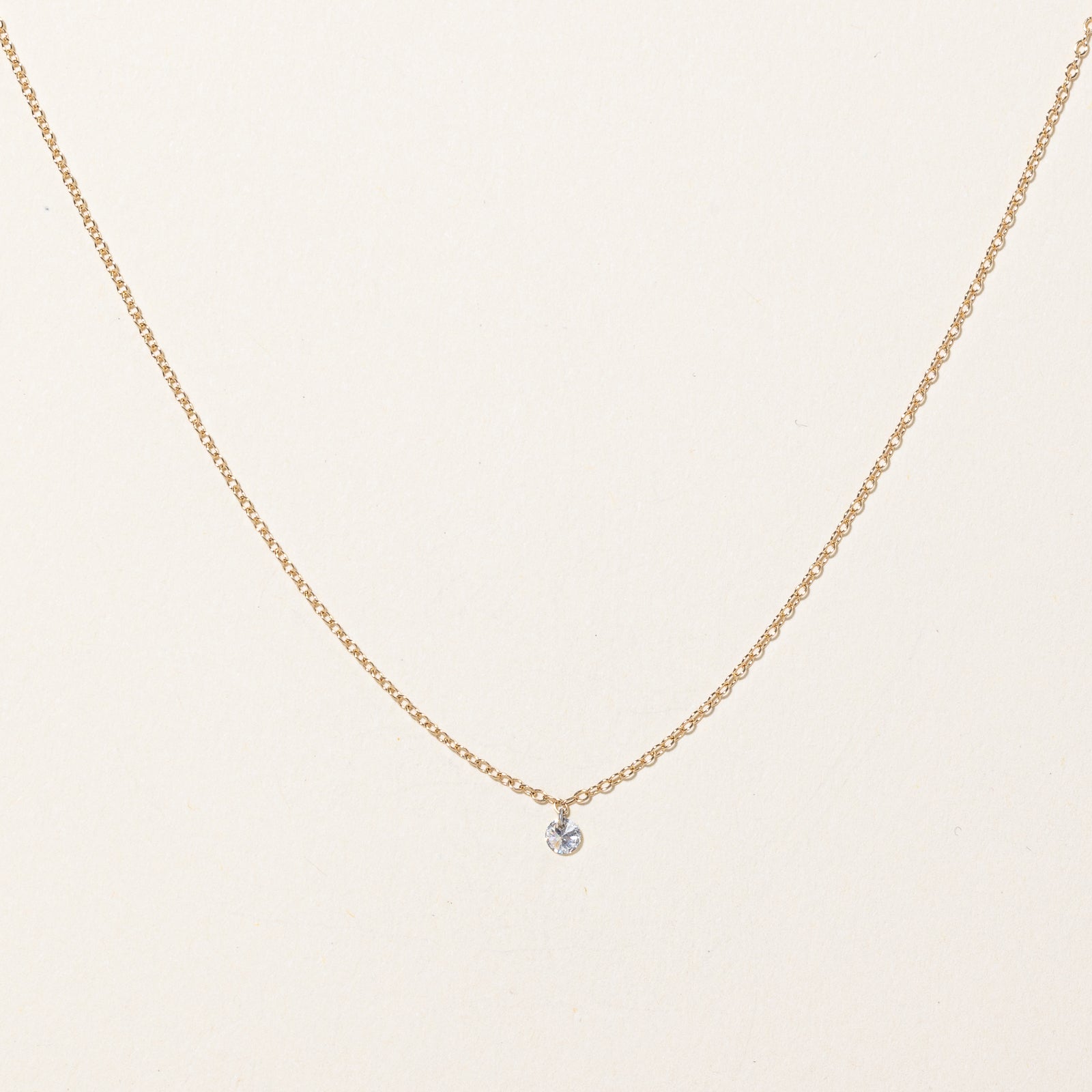 Diamond Pendant Necklace | 0.07ct | 16"-17" |