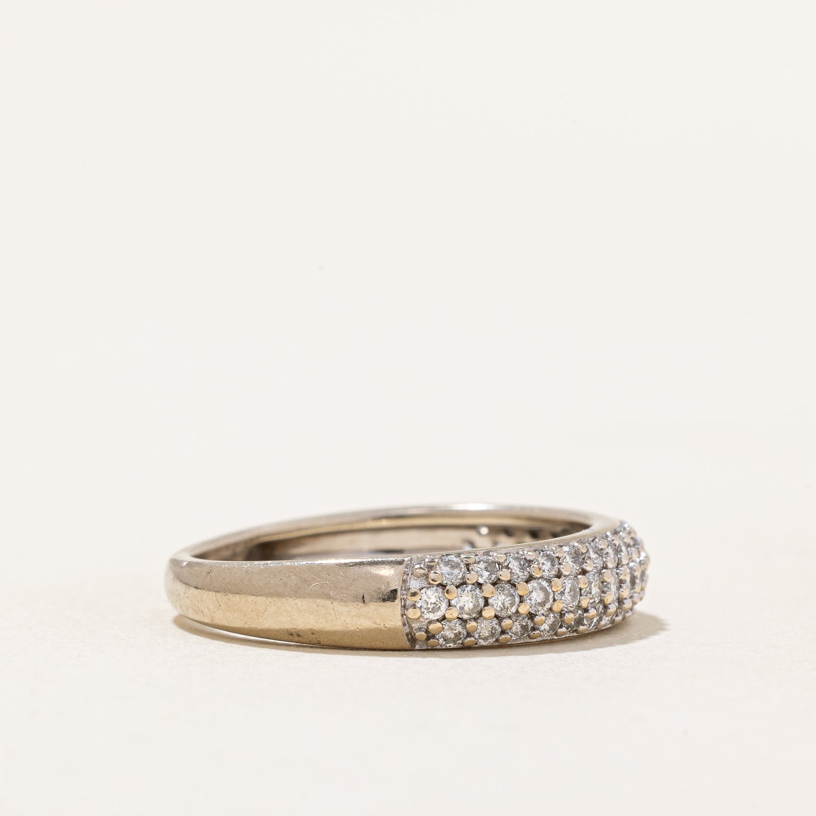 Bague d'anniversaire en diamant | 0,50 ct | Taille 5,5 |