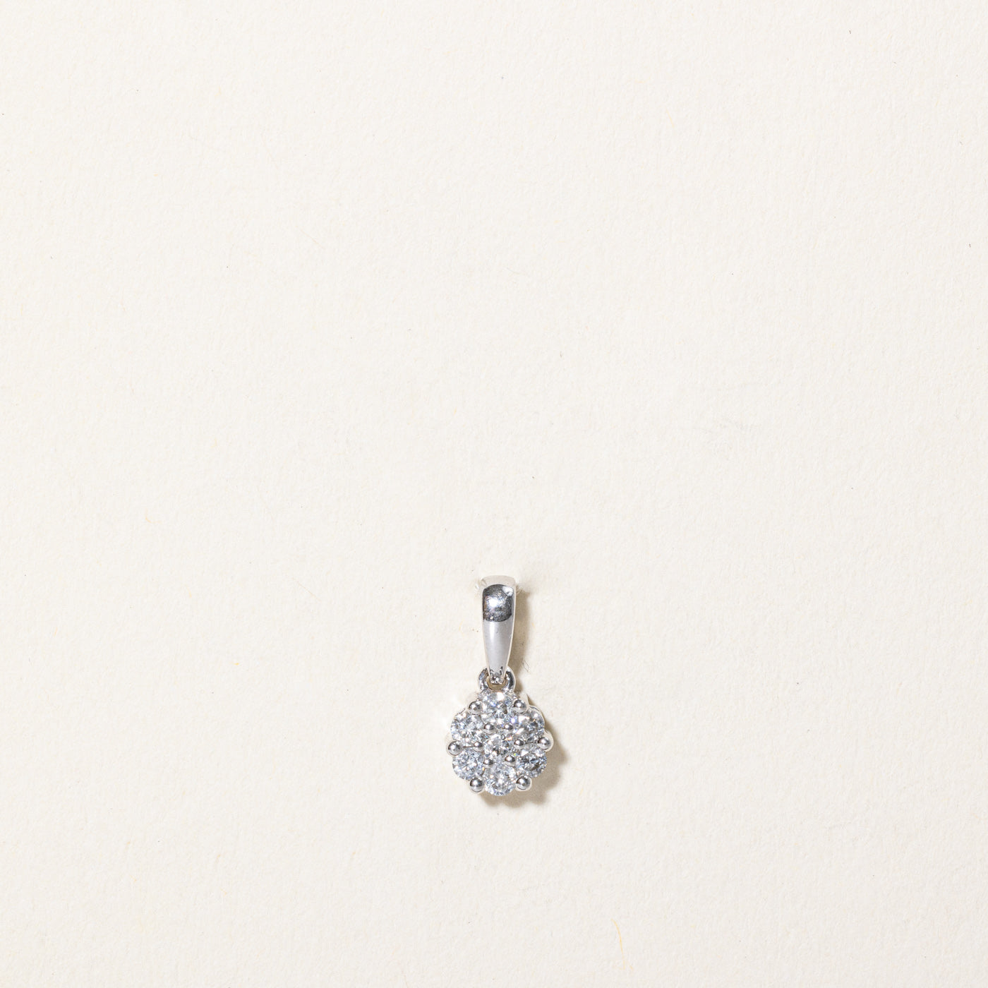 Pendentif en grappe de diamants | 0,24 ct |