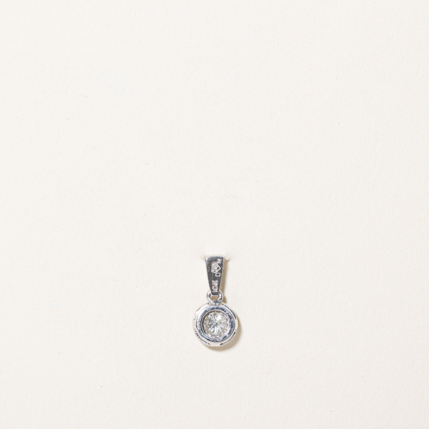 Diamond Halo Pendant | 0.26ctw |