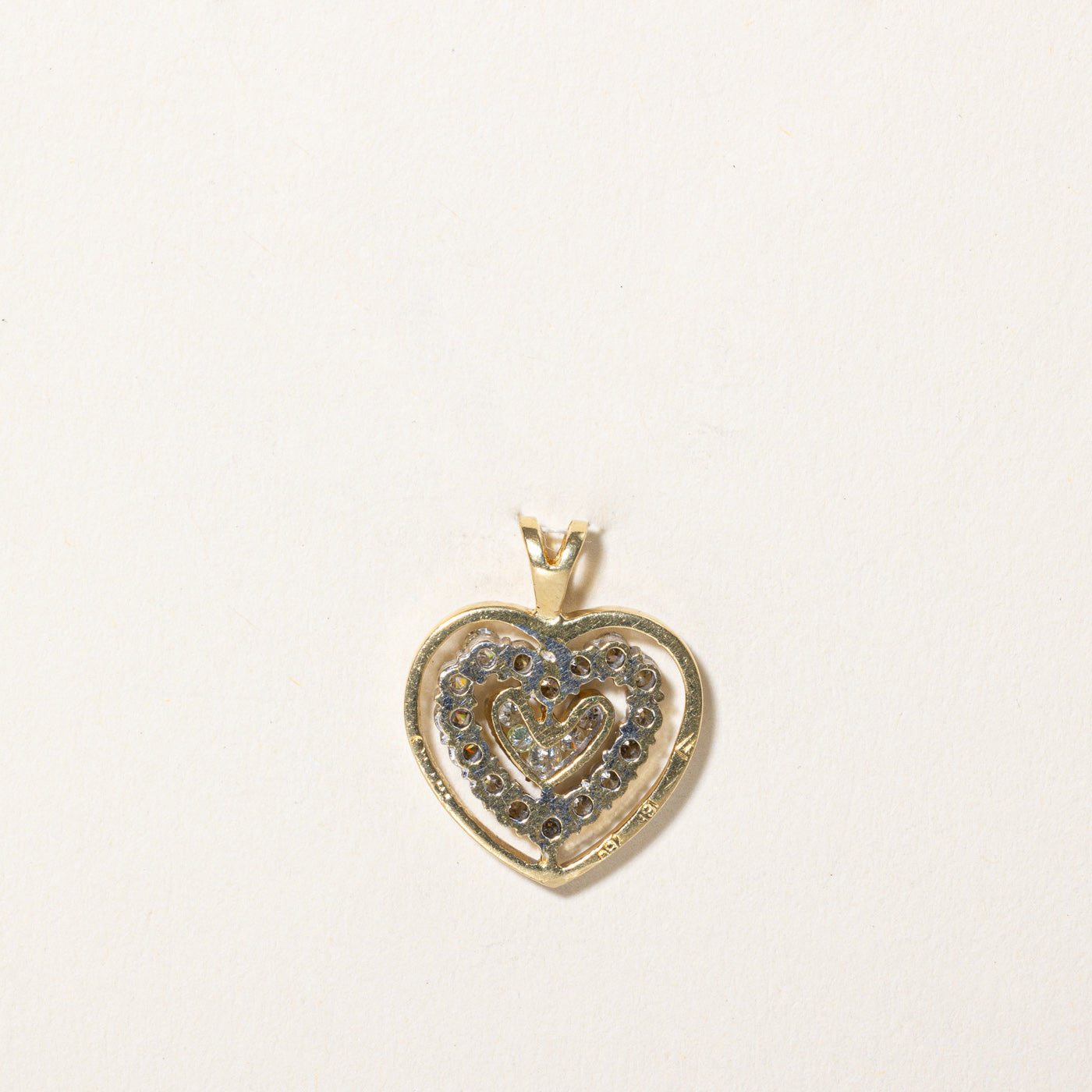 Diamond Heart Pendant | 0.59ctw |