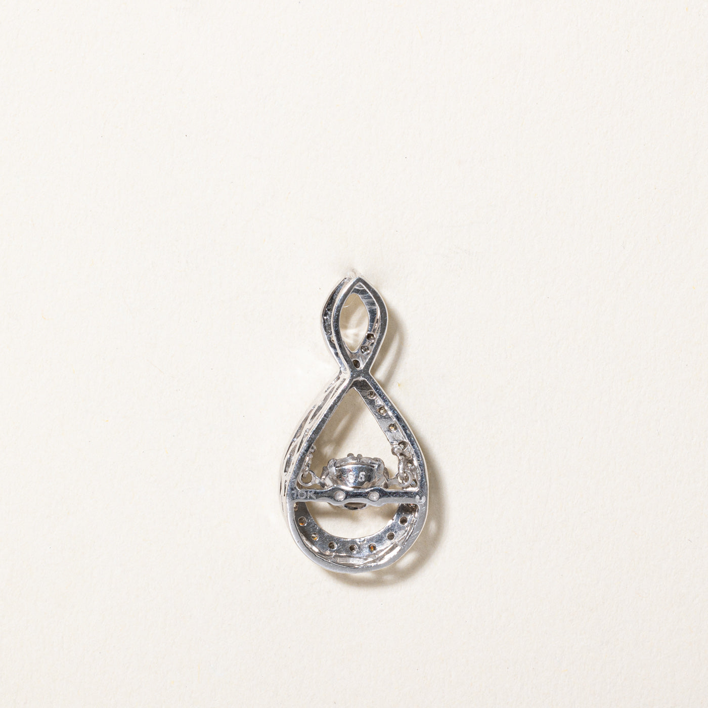 Diamond Teardrop Pendant | 0.57ctw |