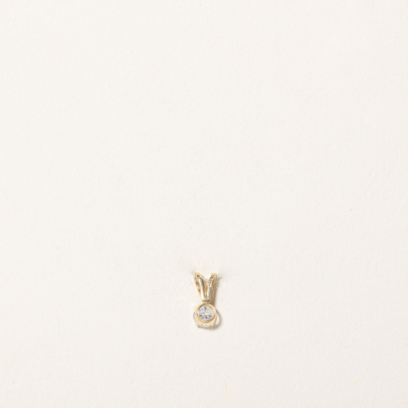Pendentif Diamant Solitaire | 0,14 ct |