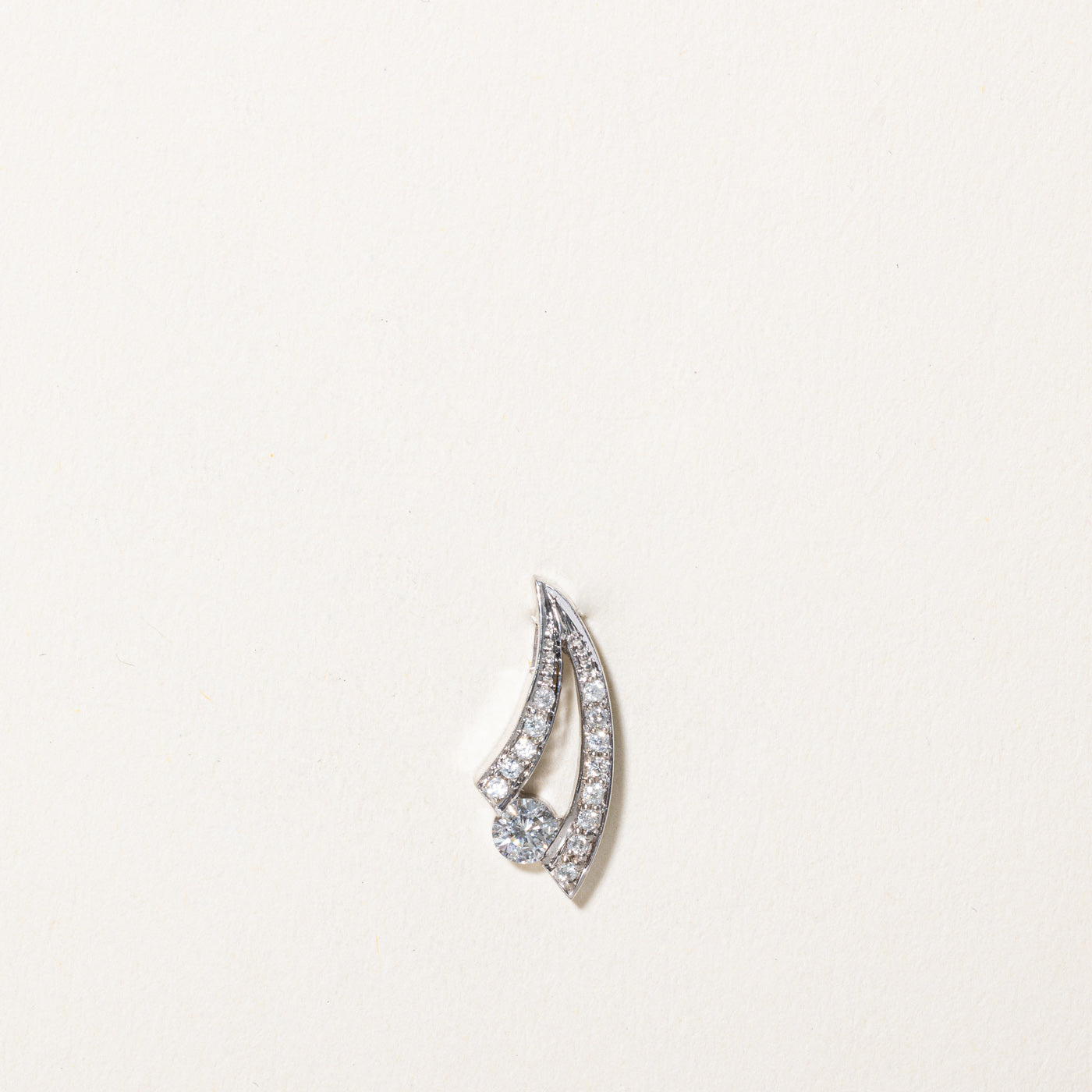 Diamond Abstract Pendant | 0.29ctw |