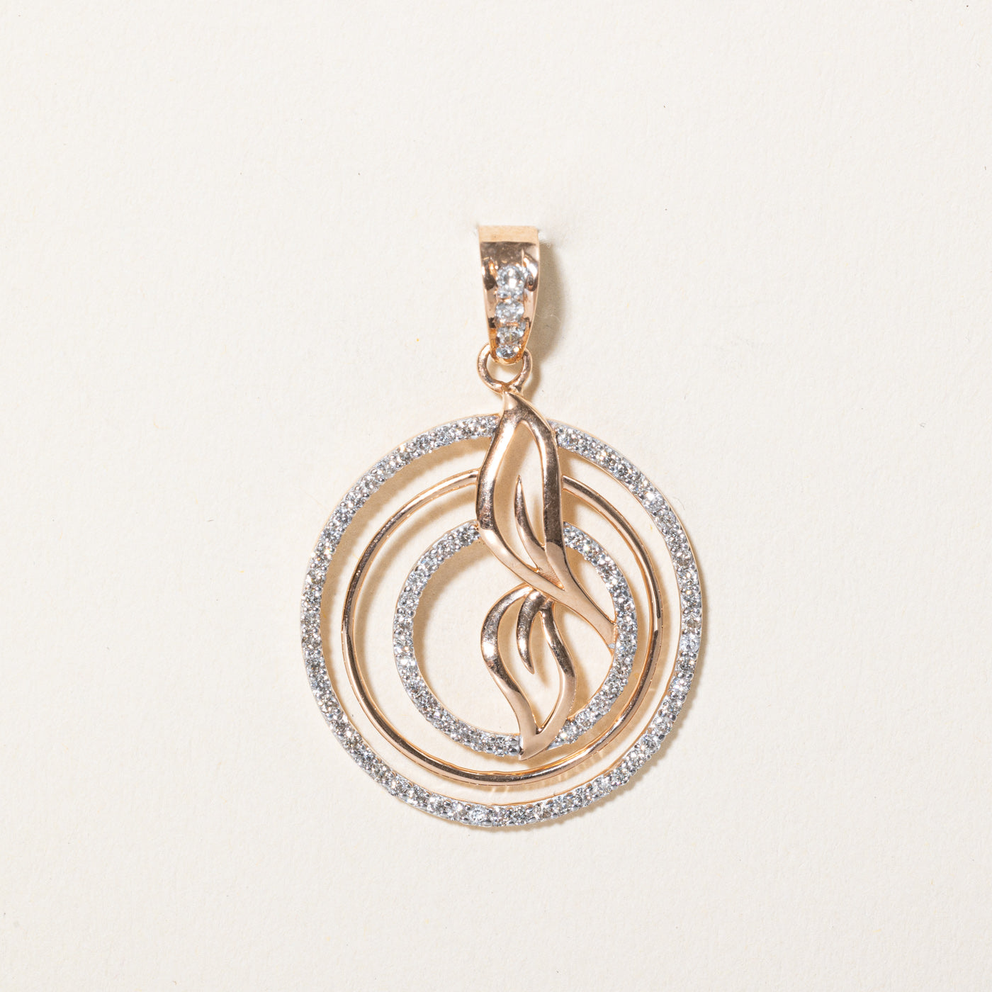 Diamond Multi Circle Pendant | 0.70ctw |