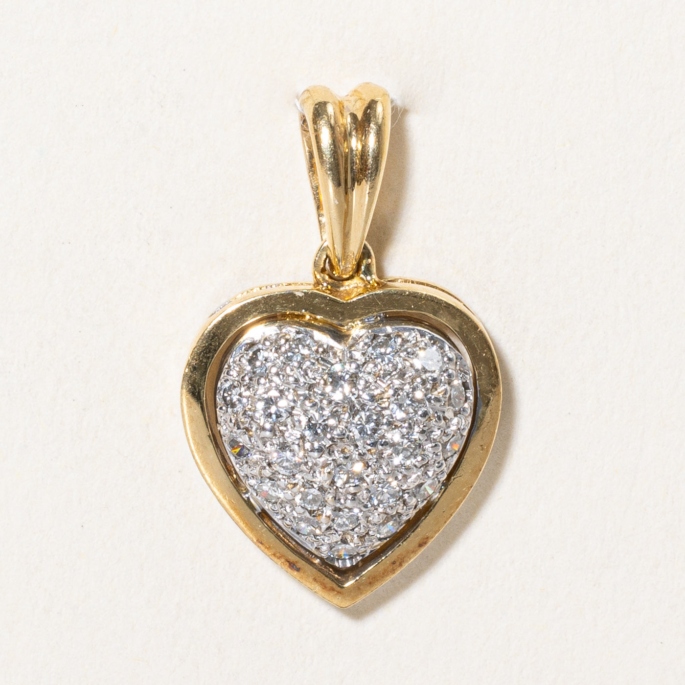 Diamond Heart Pendant | 0.32ctw |