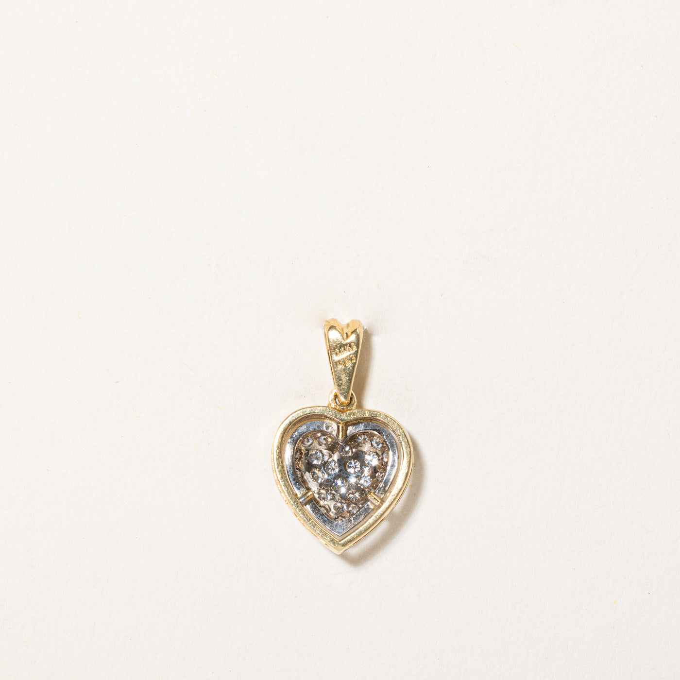 Diamond Heart Pendant | 0.32ctw |