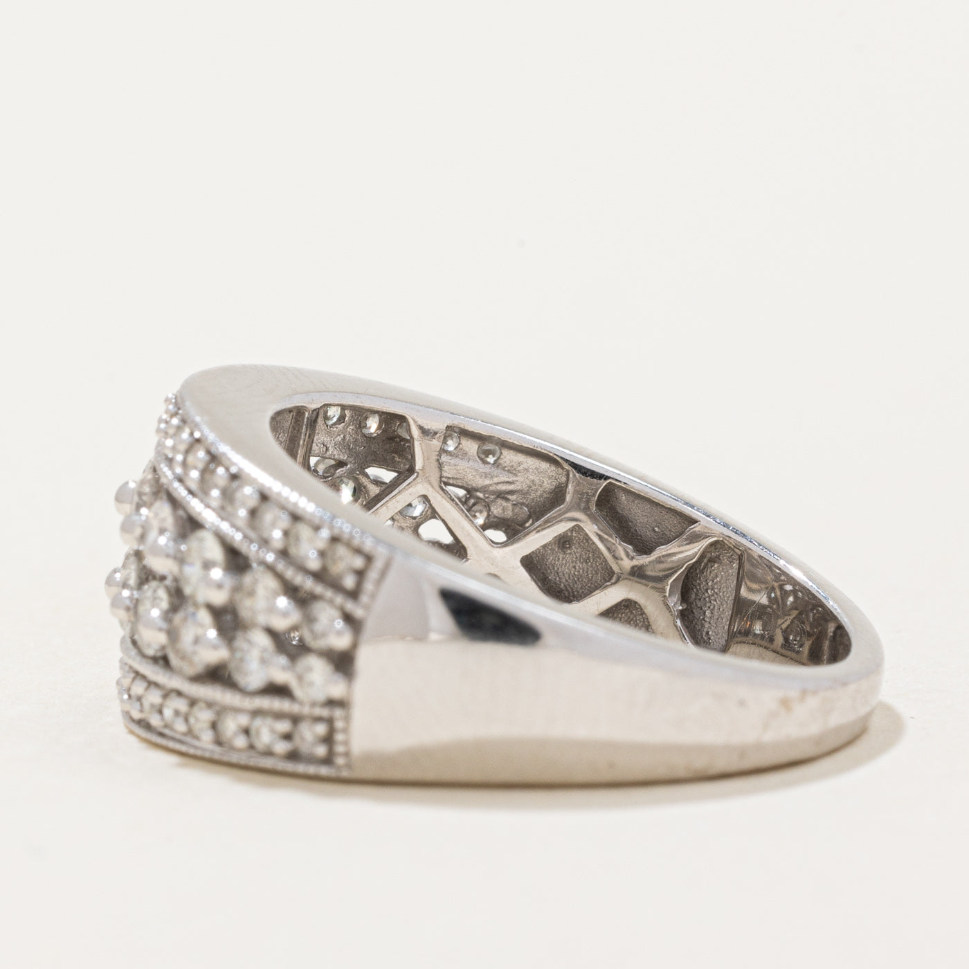 Diamond Cocktail Ring | 0.90ctw | SZ 7 |