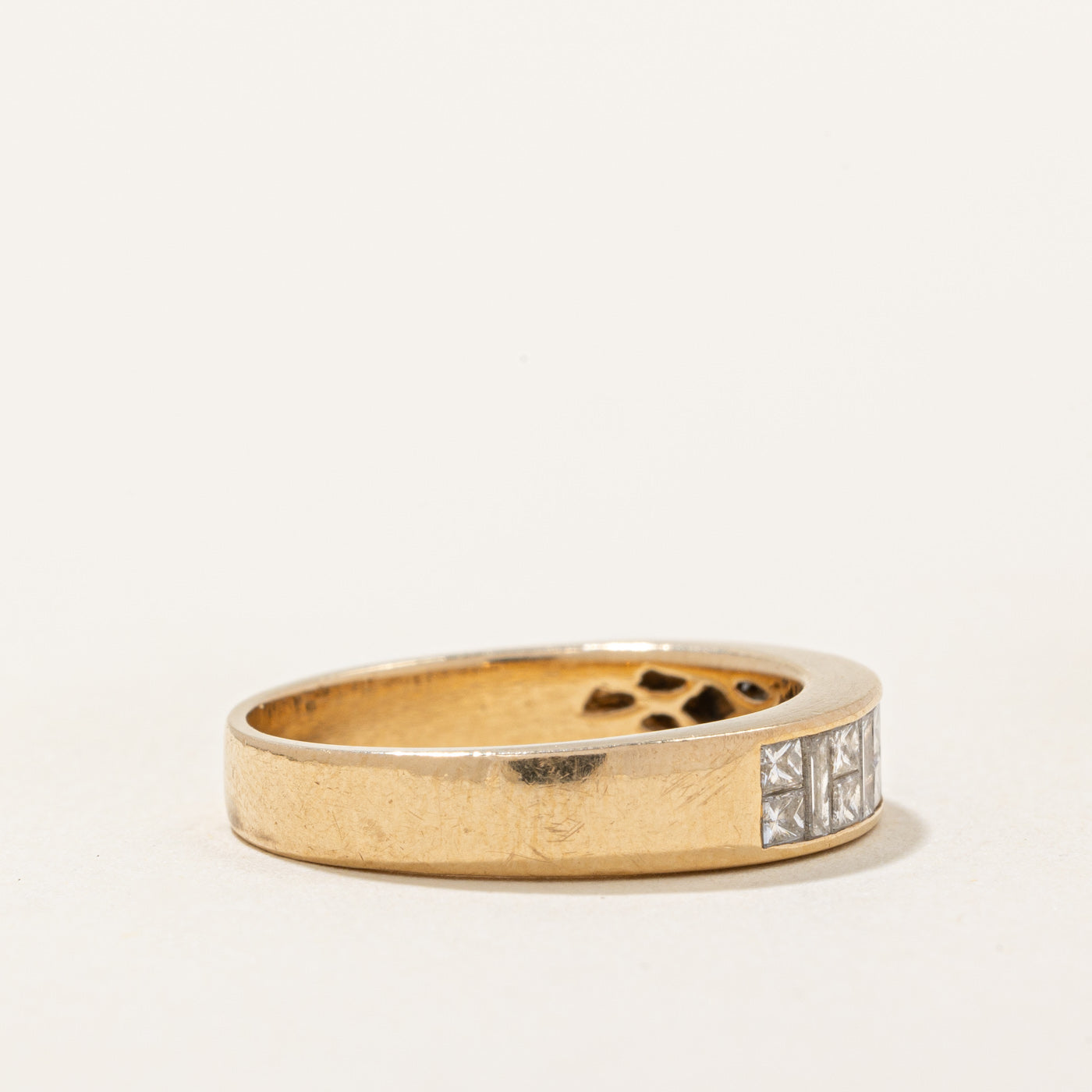 Princess & Baguette Cut Diamond Band | 0.50ctw | SZ 5.75 |